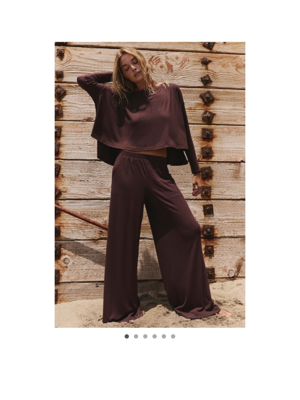 Free People Good Feels pants set